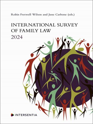 cover image of International Survey of Family Law 2024